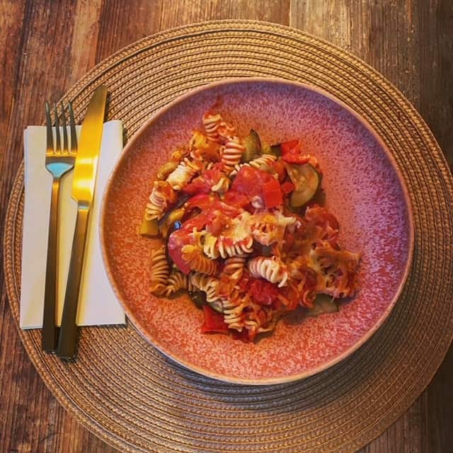 Basische Rezepte: Kichererbsenpasta mit Gemüse Ragout